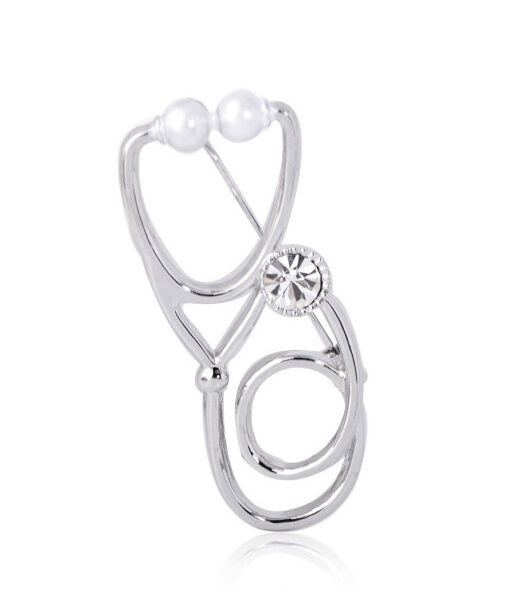 Брошь /Стетоскоп/